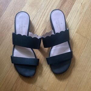 Kate Spade women’s shoes sandals work office slip on leather size 7.5 luxury